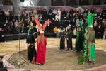 آیین تعزیه‌خوانی «دایره قسمت» در میدان امام علی (ع) اصفهان