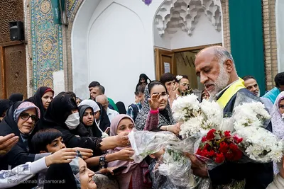 رونمایی از گنبد جدید حضرت طاهر بن زین العابدین علیهماالسلام