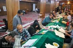 مشق شب قدر در حرم شاهچراغ