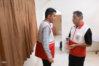 بازدید سرپرست حجاج ایرانی از مرکز پزشکی هلال احمر در مدینه