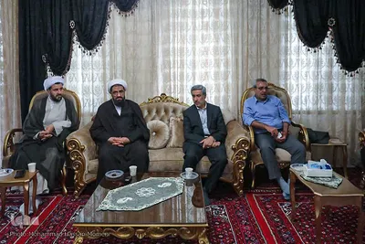 دیدار با خانواده شهید امنیت ( علی نظری )