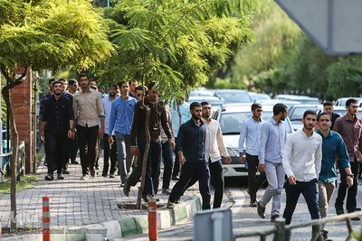تجمع اعتراض آمیز دانشجویان به کشتار مسلمانان میانمار