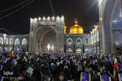 احیای شب نوزدهم رمضان در حرم مطهر رضوی