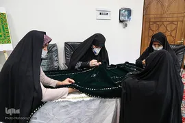 کارگاه تولید پوش سنگ ‌مضجع مطهر امام رضا(ع)
