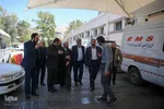 عیادت تولیت آستان حرم شاهچراغ(ع) از مجروحان حادثه تروریسی این حرم مطهر