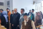 حضور پرشور مردم ملایر در پای صندوق های رأی‎