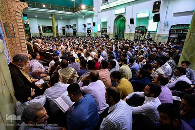اولین دعای کمیل ماه مبارک رمضان در مسجد ارک
