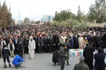 تشییع پیکر شهدای گمنام دفاع مقدس در یزد