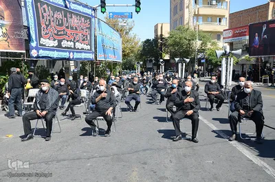 مراسم عزاداری عاشورای حسینی تبریز