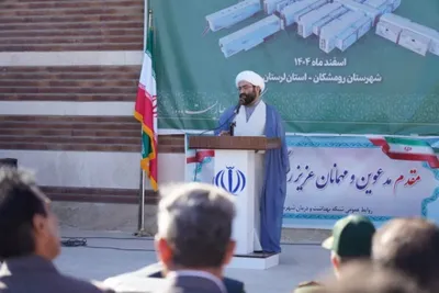 برپایی بیمارستان صحرایی در شهرستان رومشکان