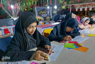 برپایی حسینیه کودکان عاشورایی در ارومیه‎