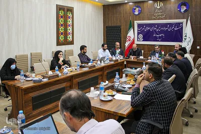نشست خبری شهردار و رییس شورای اسلامی شهر استان یزد‎‎