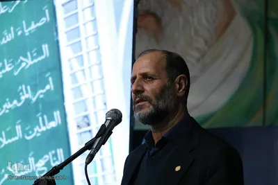 جشن مبعث و گلباران مزار شهدای انقلاب در گلستان شهدای اصفهان