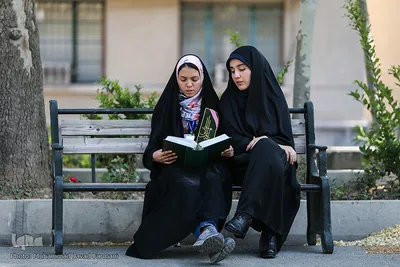 اعمال ام داوود در آخرین روز اعتکاف دانشگاه تهران