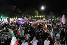 تجمع مردمی حمایت از بشارت فتح در تبریز