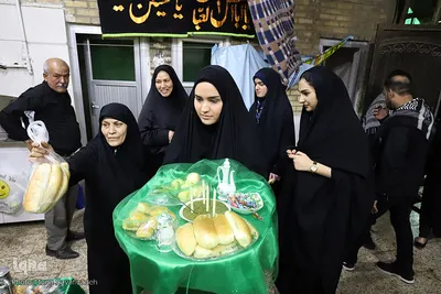 مراسم نمادین سینی حضرت قاسم(ع) در اهواز