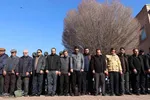 مراسم تشییع و تدفین شهید گمنام در دانشگاه هنر اسلامی تبریز‎