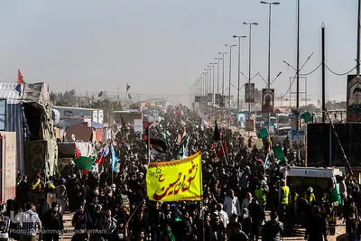 راهپیمایی اربعین مسیر نجف، کربلا / ۲