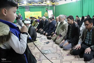 محفل قرآنی در شاهدیه یزد