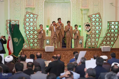 مراسم اربعین شهدای حمله تروریستی کرمان‎