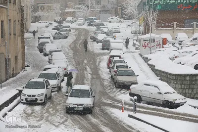 تهران برفی