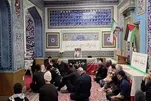 Cérémonie de deuil du guide martyr aux États-Unis