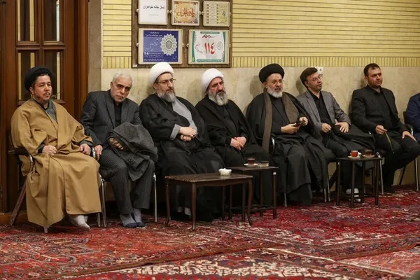 مراسم یادبود رهبر شهید انقلاب در مسجد آیت‌الله انگجی تبریز