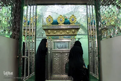 مراسم دعای عرفه در آستان مقدس امامزاده معصوم(ع)