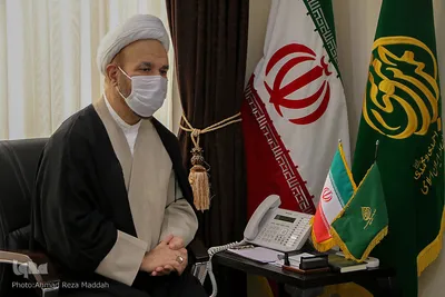 دیدار رئیس جهاد دانشگاهی فارس با تولیت شاهچراغ(ع)‎‎