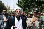 تشییع پیکر شهید «حسین سامی‌مقام» در اصفهان