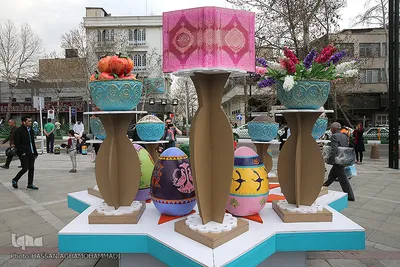 هنرهای محیطی نوروز ۹۶ در تهران