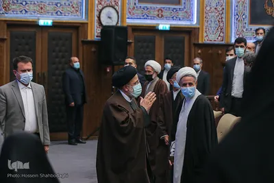 دیدار رئیس جمهور با نخبگان، علما، خانواده شهدا ،ایثار گران و جمعی از اقشار مردم