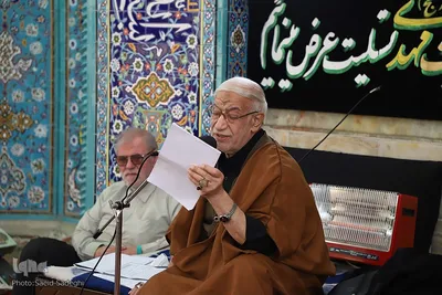 مراسم عزاداری به مناسبت وفات حضرت خدیجه (س) در مهدیه تبریز
