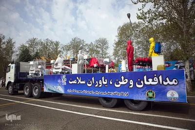 مراسم «رژه خدمت» به مناسبت روز ارتش