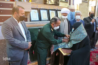 تجلیل از پهلوانان زورخانه خلیل عقاب‎