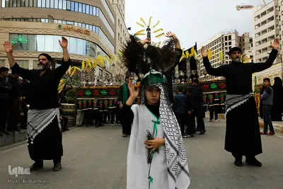 عزاداری شهادت امام رضا (ع) در مشهد الرضا(ع)