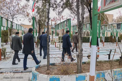 تجدید میثاق سرپرست جهاددانشگاهی استان مرکزی با شهدا/عکاس:طاها نظیری