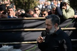 مراسم تشییع و خاکسپاری پیکر آتش نشان شهید «قریب رضا دارابی»