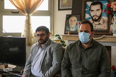 دیدار با خانواده شهید «مهدی اثنی عشری» شهید شاخص هنرمند استان فارس‎‎