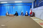 دیدار امام جمعه خوسف با حجت‌الاسلام عبادی