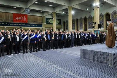 دیدار جمعی از کارگران با رهبر انقلاب