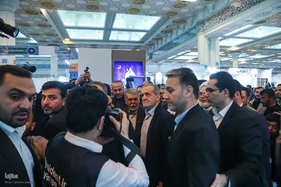 بازدید رئیس جمهور لز نمایشگاه قرآن کریم