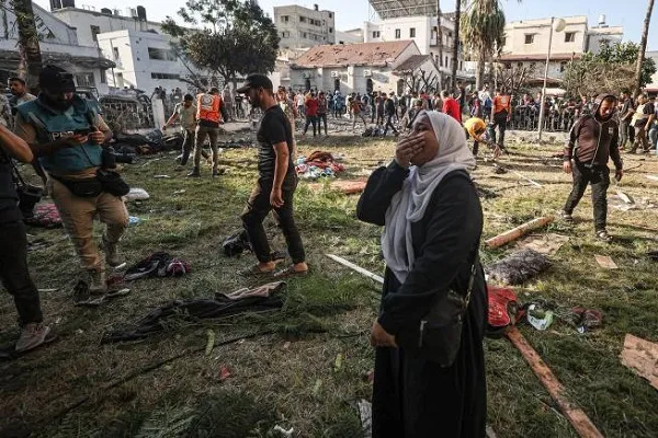 Gazze'deki El-Ehli Baptist Hastanesi'ne şu ana kadar 30 cenaze götürüldü