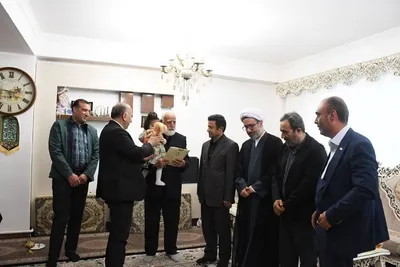 دیدار رئیس دانشگاه تبریز با حلما؛ دختر ایران