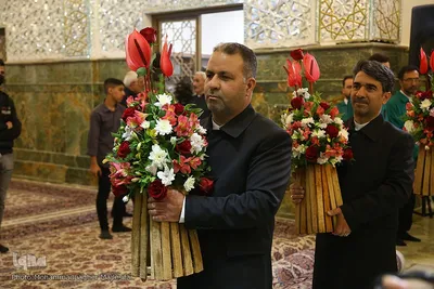 آیین بازگشایی ضریح حرم حضرت زینب خواهر امام رضا (ع)