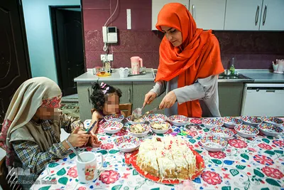 جشن روز دختر در خیریه طلیعه مهر طاها