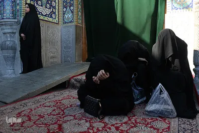 مراسم تشییع شهید سرهنگ پاسدار شهروز مظفری نیا در حرم حضرت معصومه(س)