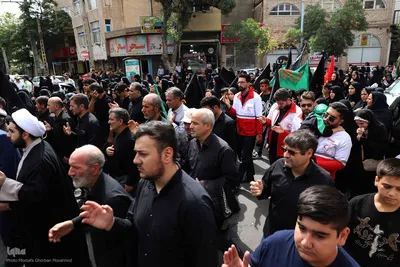 مراسم جاماندگان اربعین حسینی در اهر