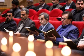 مراسم هفتمین روز شهادت شهیدان راه خدمت