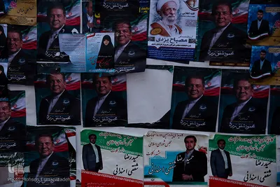 تبلیغات نامزدهای یازدهمین دوره انتخابات مجلس در مشهد

